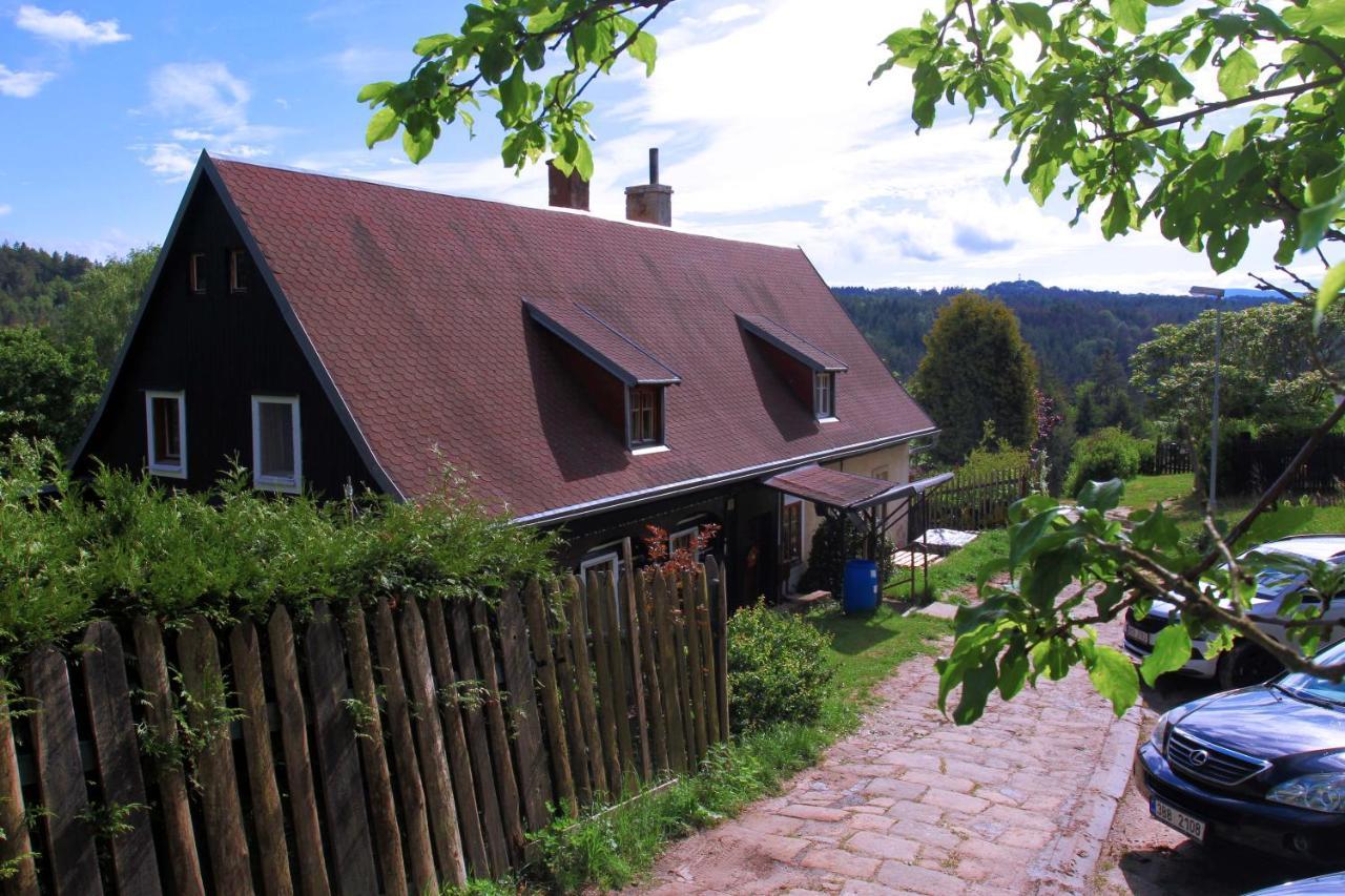 Chaloupka Mezná - Národní park České Švýcarsko Vila Hřensko Exterior foto